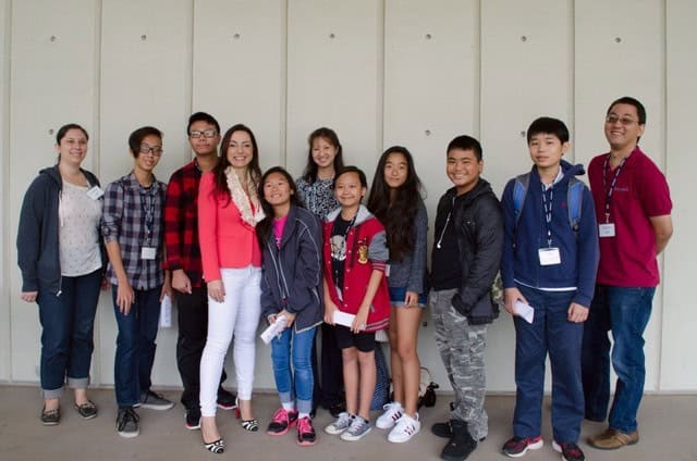 Dr. Bindi outreach with STEM PRE-ACADEMY