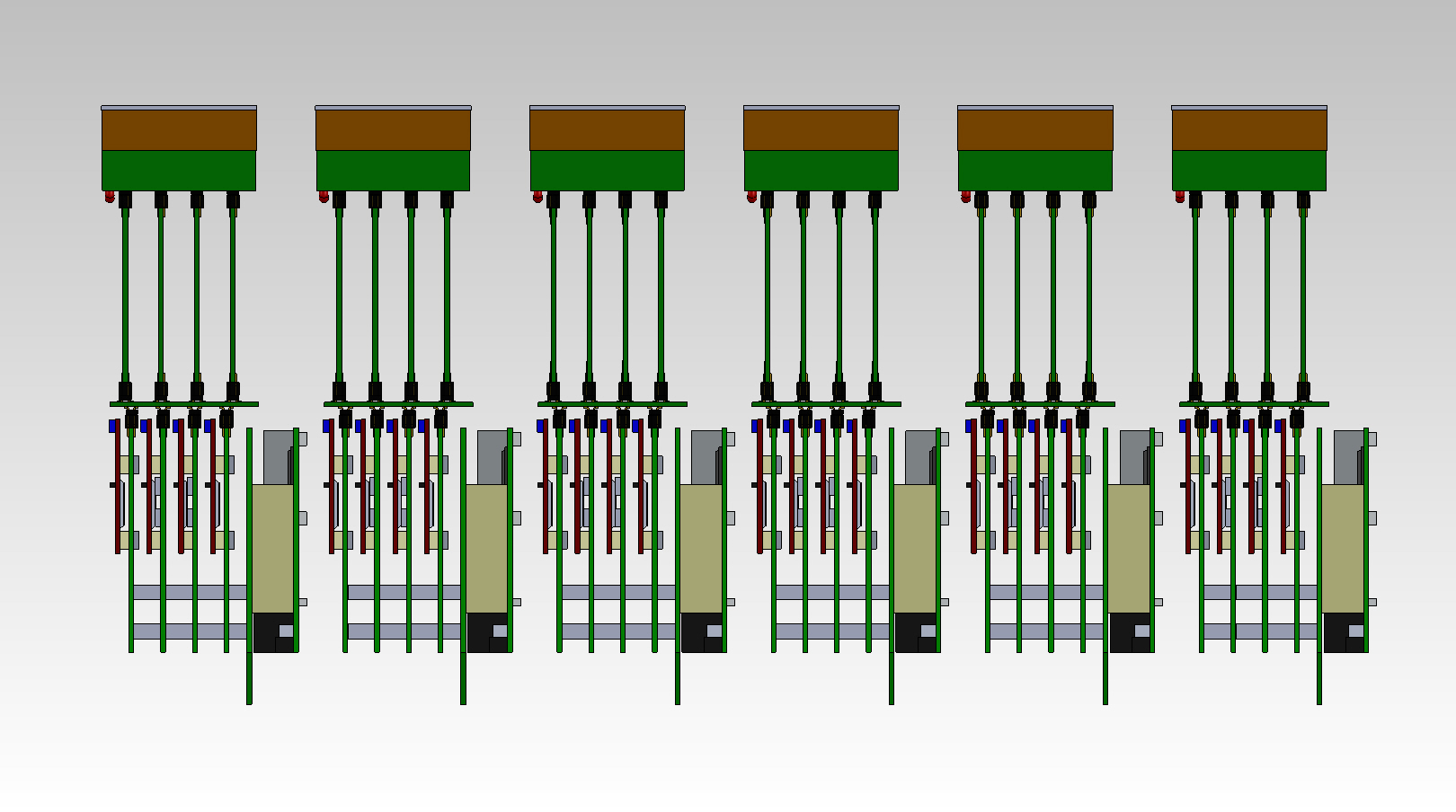 array for
          fDIRC block